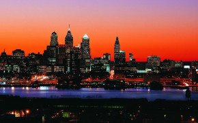 Philadelphia PA Cityscape Wallpaper 121406