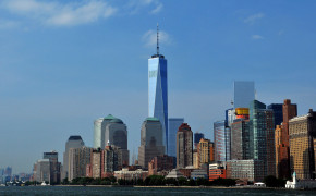 One World Trade Center Skyline Background Wallpapers 121251