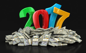 New Year 2017 With Lots Of Dollar Cash Wallpaper 11997