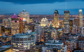 Montreal City Skyline Background Wallpaper 120889