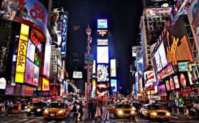 Times Square Tourism HD Desktop Wallpaper 124606