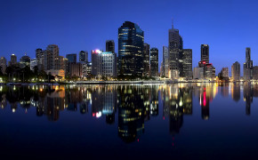 Brisbane Skyline Widescreen Wallpapers 122806