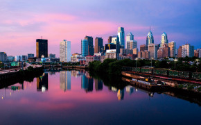 Philadelphia PA Cityscape HD Desktop Wallpaper 121401