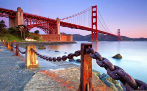 Golden Gate Bridge California Background Wallpaper 120505