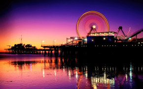 Santa Monica Pier Tourism Wallpaper HD 124451