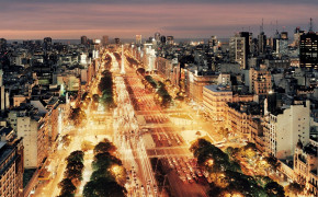 Buenos Aires Skyline HD Desktop Wallpaper 122112
