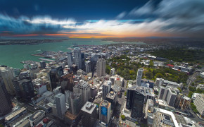 Auckland Skyline Desktop Wallpaper 122674