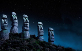Easter Island,Chile,Island High Definition Wallpaper 122234