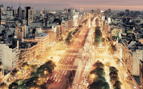 Buenos Aires Cityscape Background Wallpaper 122104