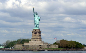 Statue of Liberty Photography Background Wallpaper 121917