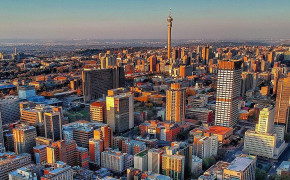 Johannesburg Skyline Background Wallpaper 123523
