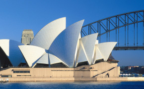Sydney Opera House Tourism Background Wallpaper 124571