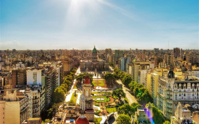Buenos Aires Cityscape Desktop Wallpaper 122106