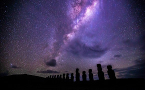 Easter Island,Chile,Island Ahu Tongariki HD Desktop Wallpaper 122241