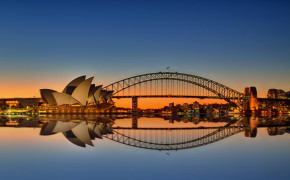 Australia Bridge Background Wallpaper 122700