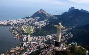 Christ The Redeemer Rio De Janeiro Background Wallpaper 122189