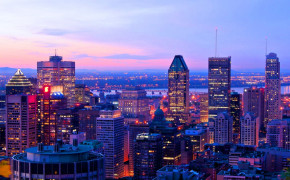 Montreal City Skyline Widescreen Wallpapers 120902