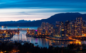 Vancouver Skyline Background Wallpaper 122368