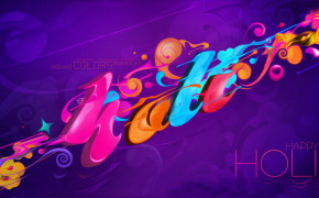 3D Holi Wallpaper HD 12064