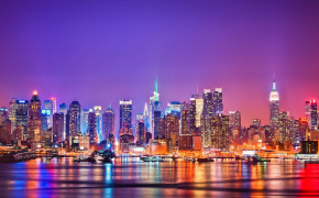 Jersey City Skyline HD Desktop Wallpaper 120850