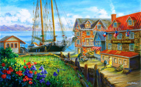 Fishermans Wharf California USA HD Desktop Wallpaper 120402