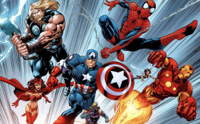 Avengers Comic Wallpaper HD 110057
