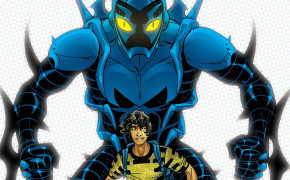 Blue Beetle Comic Character High Definition Wallpaper 110466