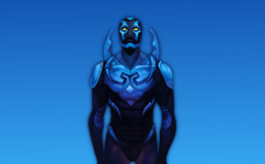 Blue Beetle Comic Character Wallpaper HD 110467