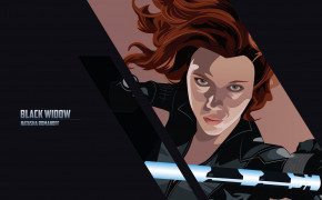 Black Widow Comic Character Background Wallpaper 110387