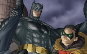 Batman And Robin Comic Character Background Wallpaper 110134