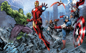 Avengers Comic Character High Definition Wallpaper 110067