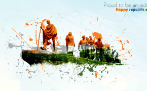 Indian Republic Day Background Wallpaper 12240