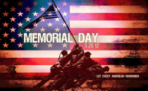 Memorial Day Flag HD Background Wallpaper 113344