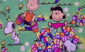 Snoopy Easter Colourfull Wallpaper 113548