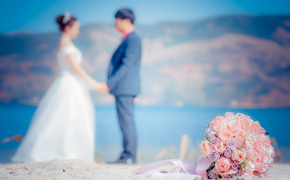 Romantic Wedding Love HD Desktop Wallpaper 113478