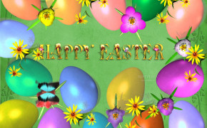 Snoopy Easter Colourfull Background Wallpaper 113543
