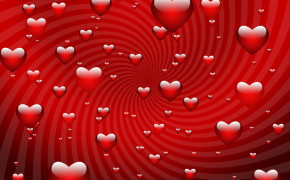 Lovely Valentines Day Heart Background Wallpaper 113300