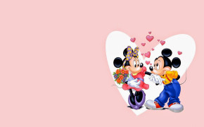 Mickey Mouse Valentines Day Desktop Wallpaper 113354