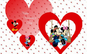 Mickey Mouse Valentines Day Heart Best Wallpaper 113363