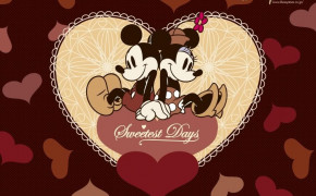 Mickey Mouse Valentines Day Heart HD Wallpapers 113367