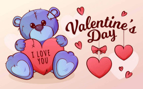 Girly Valentines Day Background Wallpaper 113136