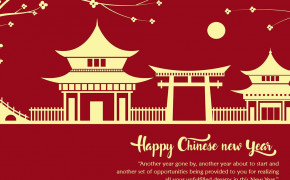 Chinese New Year Decorative Desktop Wallpaper 112956