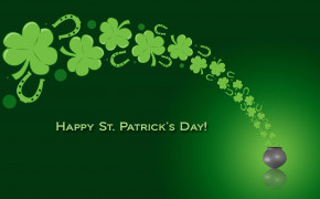 St. Patricks Day Green Background Wallpaper 113598