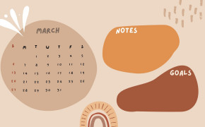 March 2022 Calendar Background Wallpaper 126074