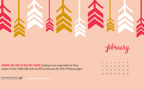 February 2022 Calendar Background Wallpaper 126028