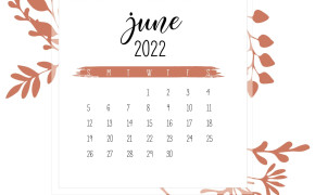 June 2022 Calendar Wallpaper 126425