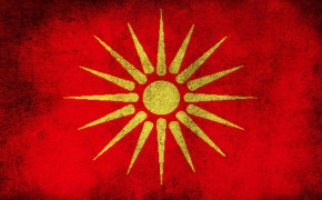 North Macedonia Flag HD Desktop Wallpaper 126501
