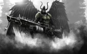 Demon With Wings And Horn Wallpaper 12476