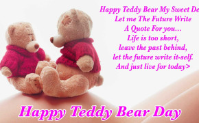 Teddy Day Quotes Wallpaper HD 12812