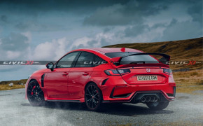 2023 Honda Civic Type R Background Wallpapers